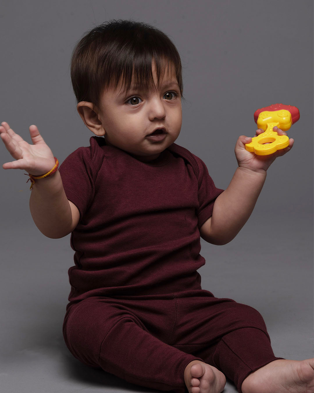 Twinset in Burgundy