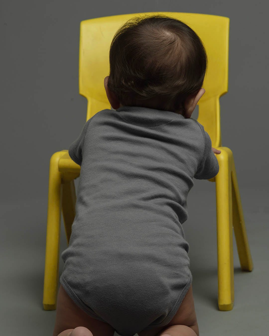 Bodysuit in Neutral Grey