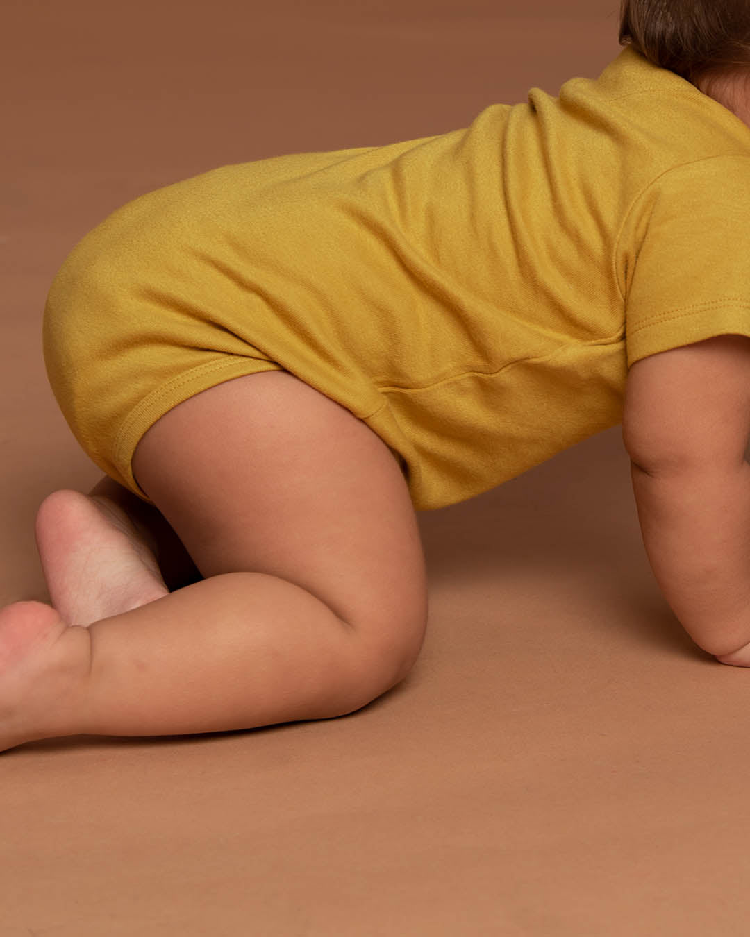 Bodysuit in Mustard