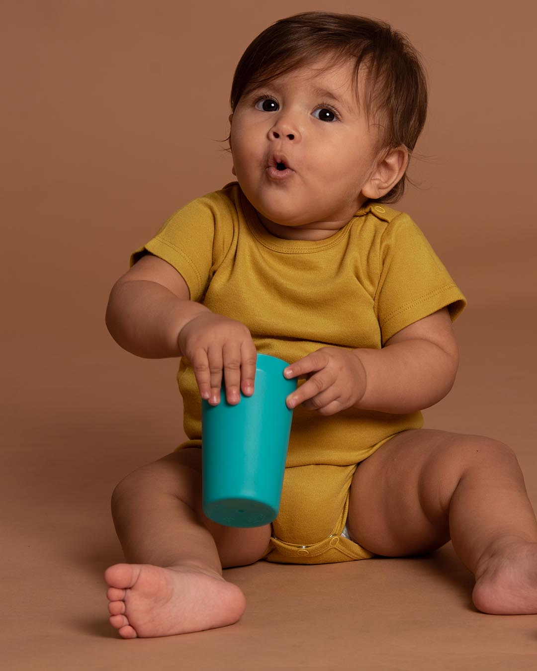 Bodysuit in Mustard