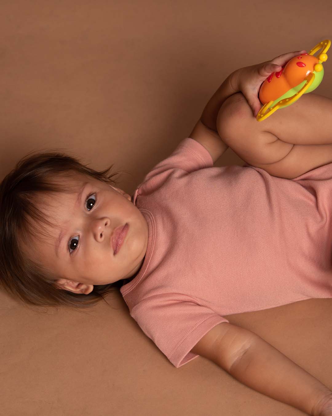 Bodysuit in Peach Melba