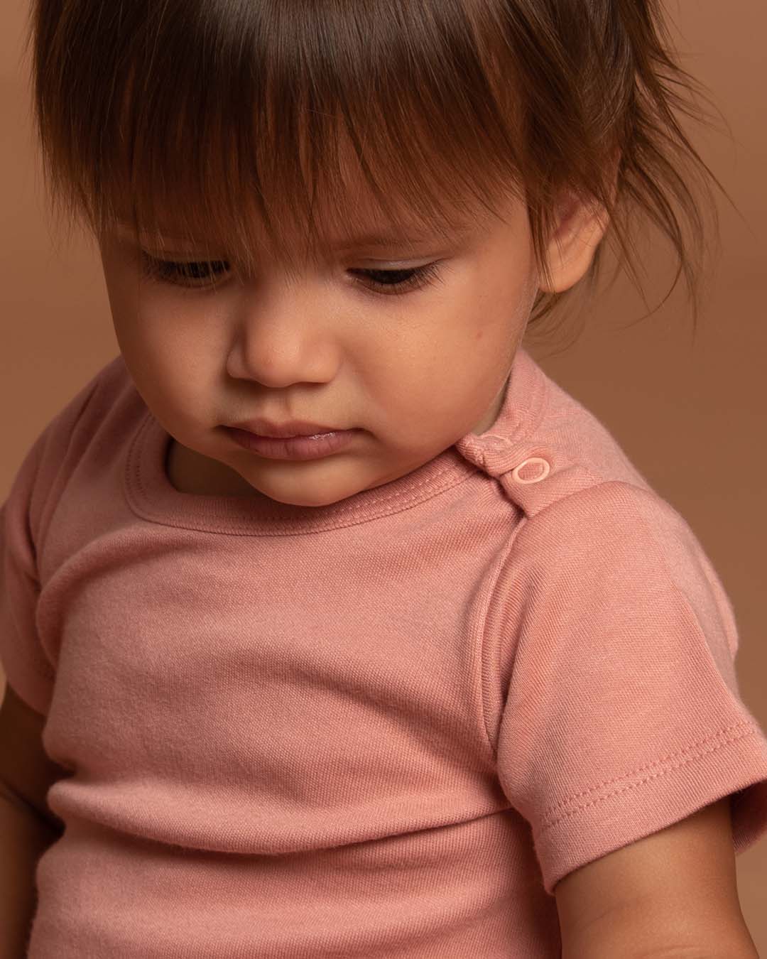 Bodysuit in Peach Melba