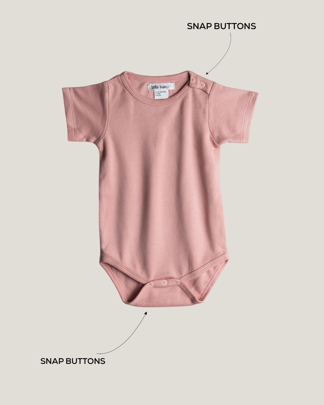 Bodysuit in Peach Melba
