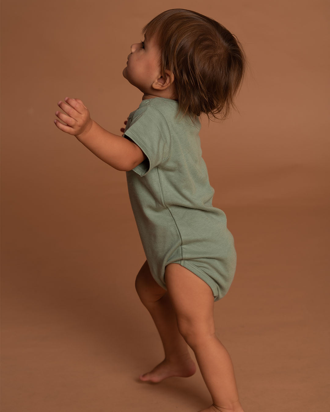 Bodysuit in Sage Green