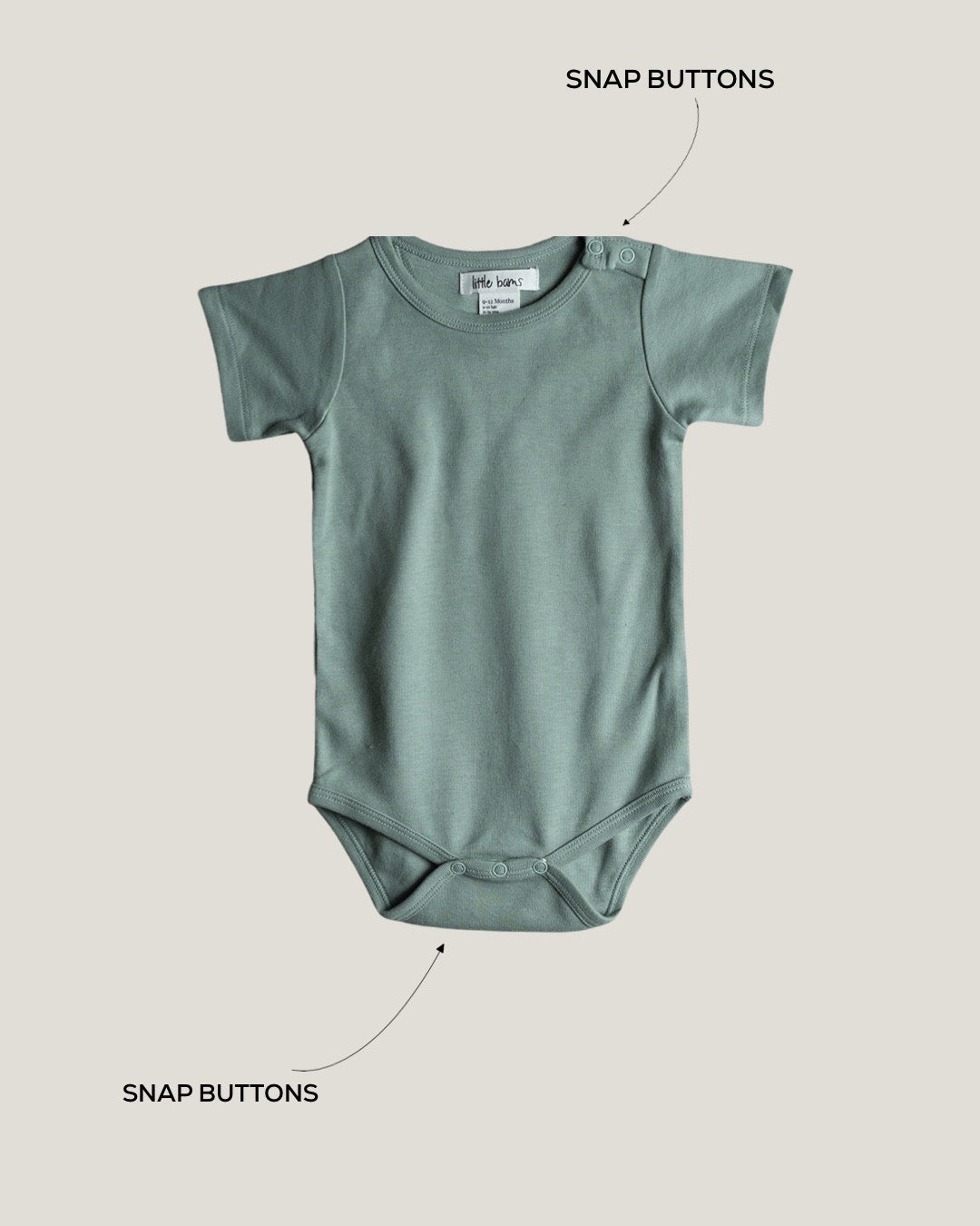 Bodysuit in Sage Green