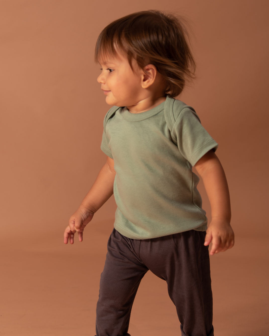 T-shirt in Sage Green