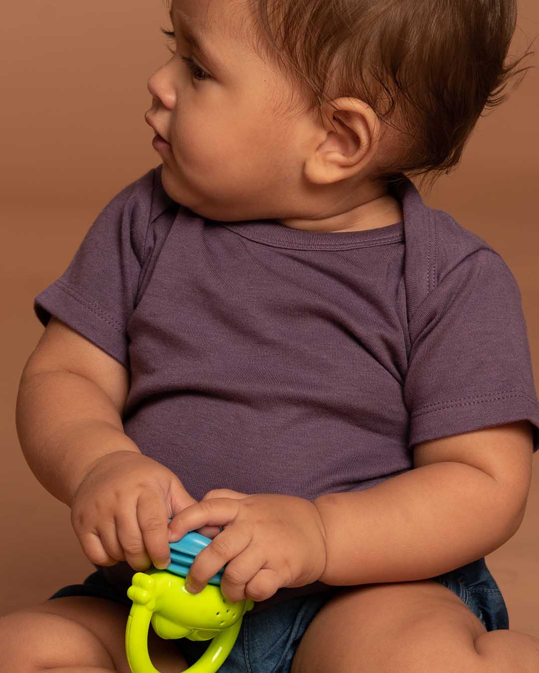 T-shirt in Berry
