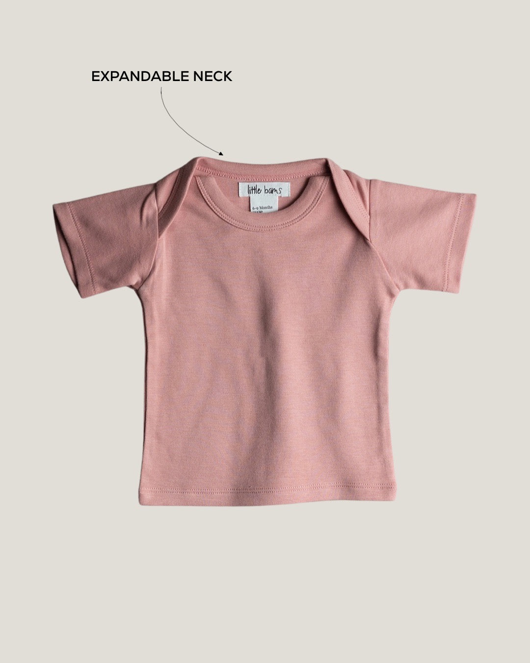 T-shirt in Peach Melba
