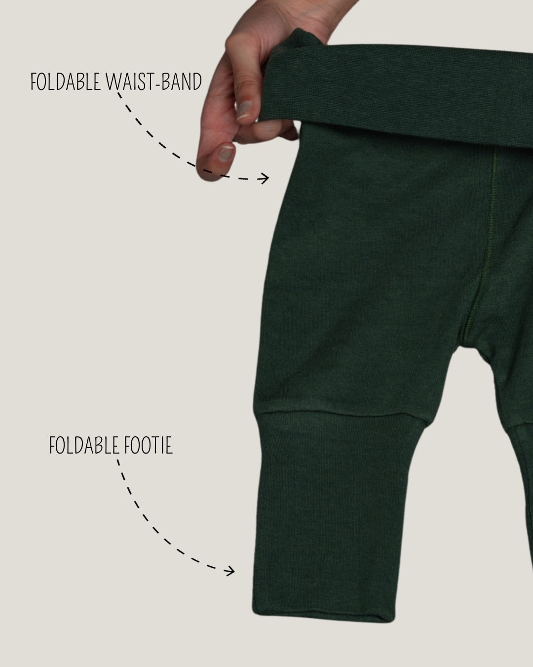 Tummy Pants in Pine