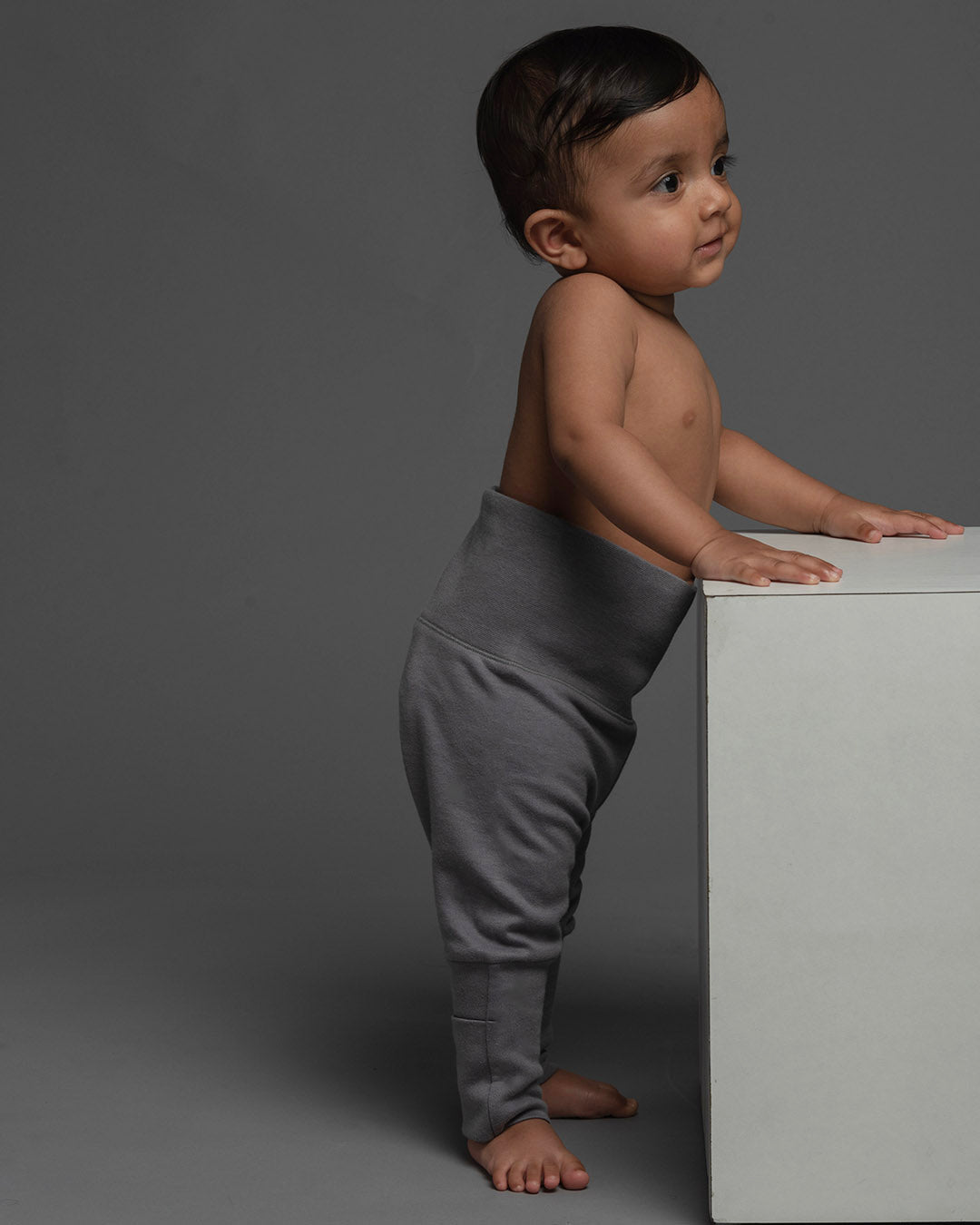 Tummy Pants in Neutral Grey