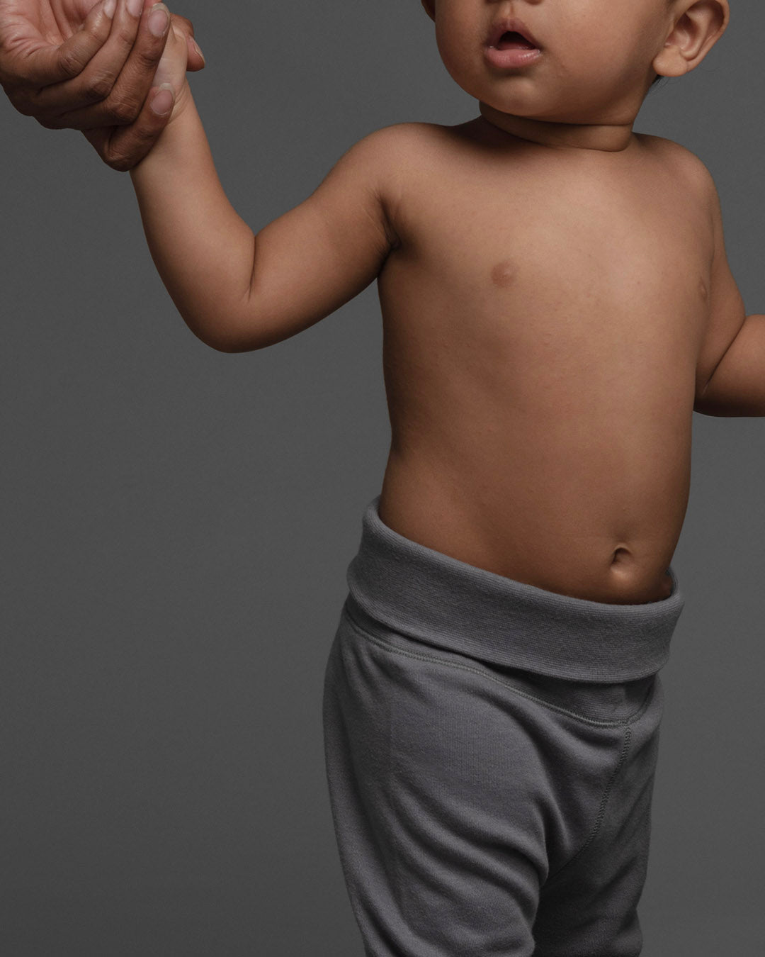 Tummy Pants in Neutral Grey