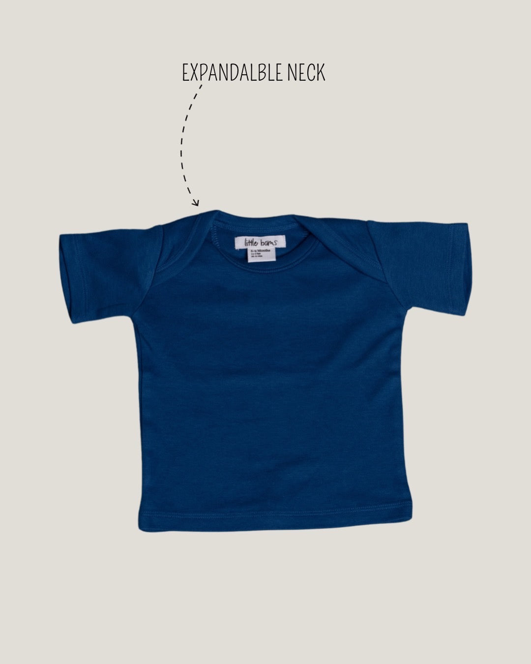 T-shirt in Classic Blue